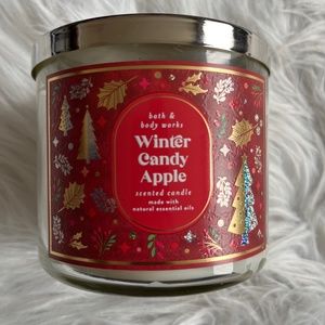 Bath and Body Works Winter Candy Apple 3-Wick Candle
